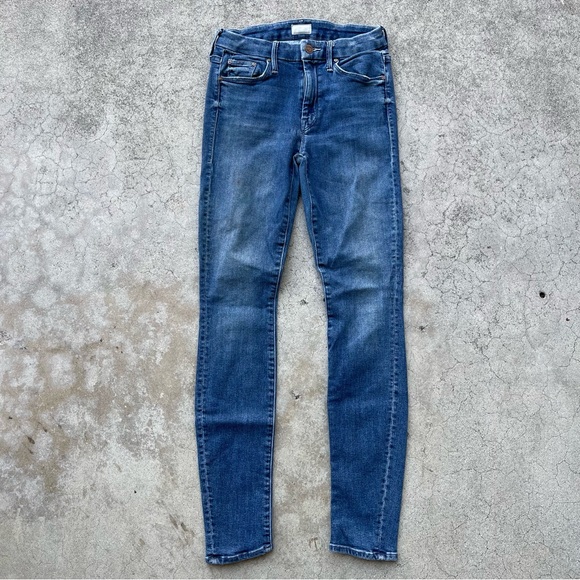 Mother The Looker Skinny Jeans 24/0 preloved color grooving’ - Picture 5 of 5